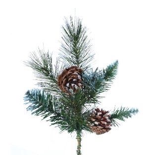 SPRAY, MIXED SNOW PINE 21"