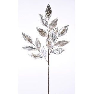 SPRAY, METALLIC ROSE 28"SILVER