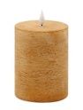 Candle, Cinnamon LED Pillar 3.5&quot;x6.5&quot;