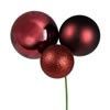 Pick, 18" Burgundy Cluster/3