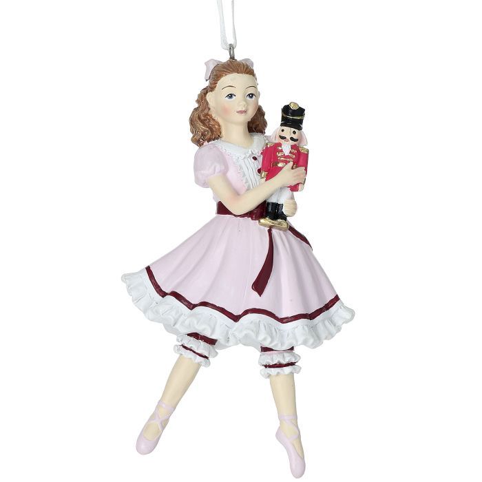 Ornament, 4.5&quot; Clara Ballerina