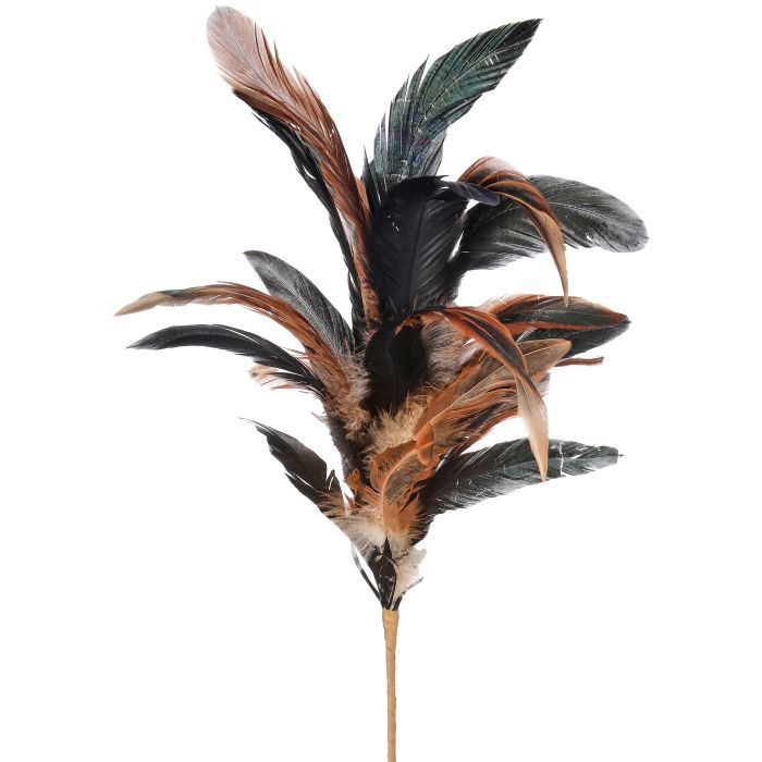 Pick, Highlands Feather Brown/Black 24"