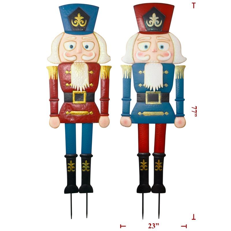 Yard Art, Xmas Nutcracker 3 Asst 42"