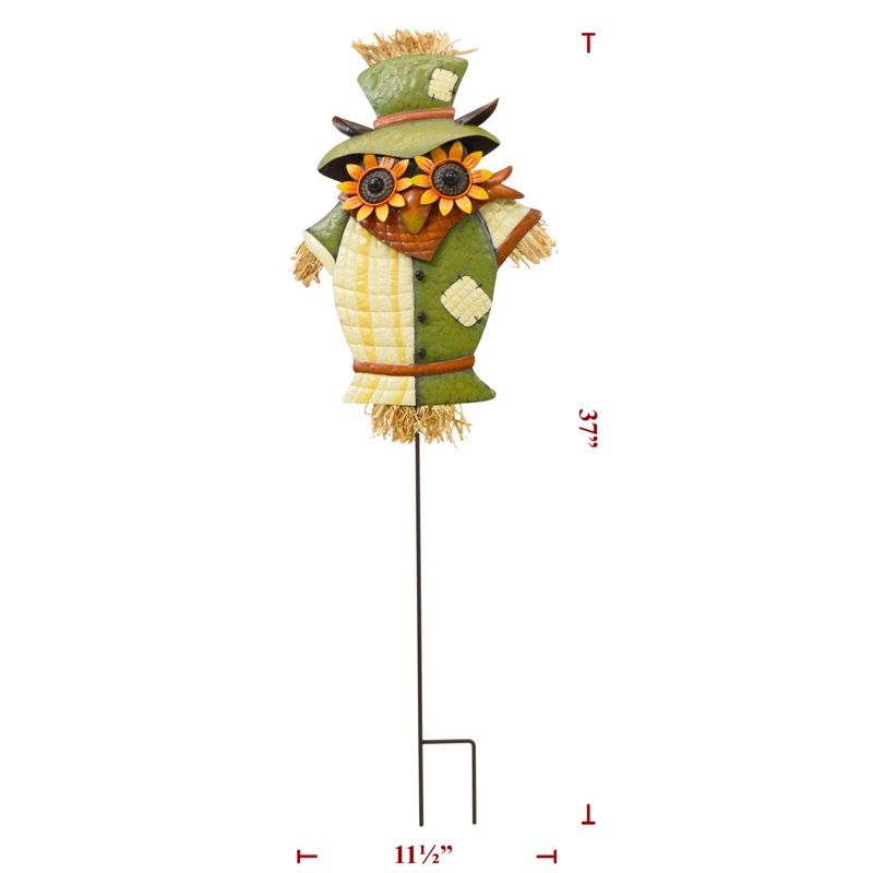 Yard Art, Owl Stitch Sunflower 38"