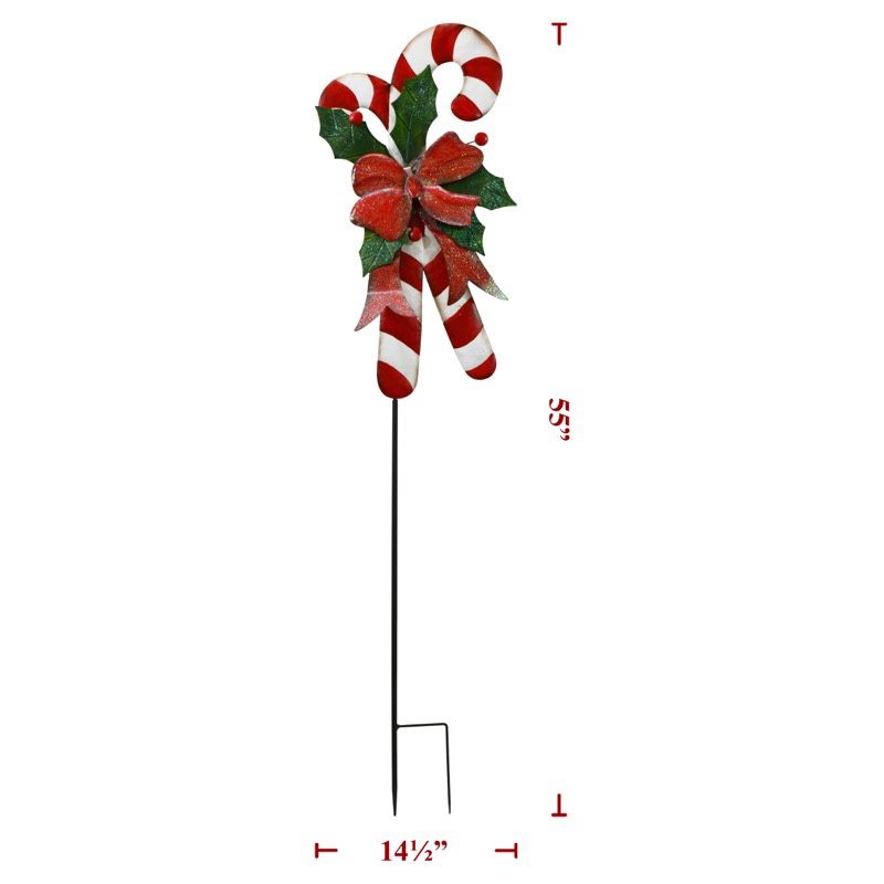 Yard Art, 54" Xmas Candy Cane