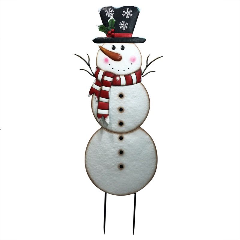 Yard Art, 72" Snowman w/Top Hat