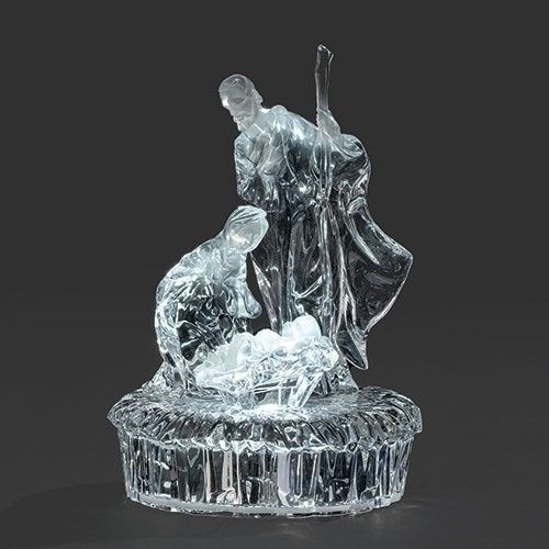 Music Box, Holy Family Acrylic 6&quot; High