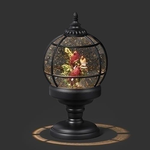 Snow Globe, Cardinal Sphere 9.5" w/Cord