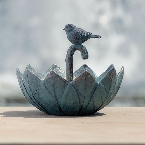 Bird Feeder, Umbrella Perched Bird
