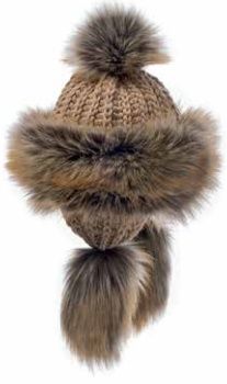 Faux Fur Hat, Bajka Cappuaccino