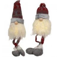 LED Gnome Nordic Snowflake 2 asst dangle legs