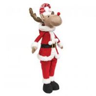 Reindeer, Santa Claus Standing 27&quot;