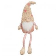 Gnome, Cozy Stocking Cap Dangle Leg Pink