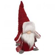 Gnome, Fuzzy Red Sweater Jacket