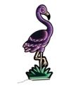 Infinity, Pink Flamingo 48"