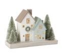 House, LED Resin Green/Cream 8&quot;x5&quot;