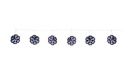 Infinity, Snowflake Garland 68" L