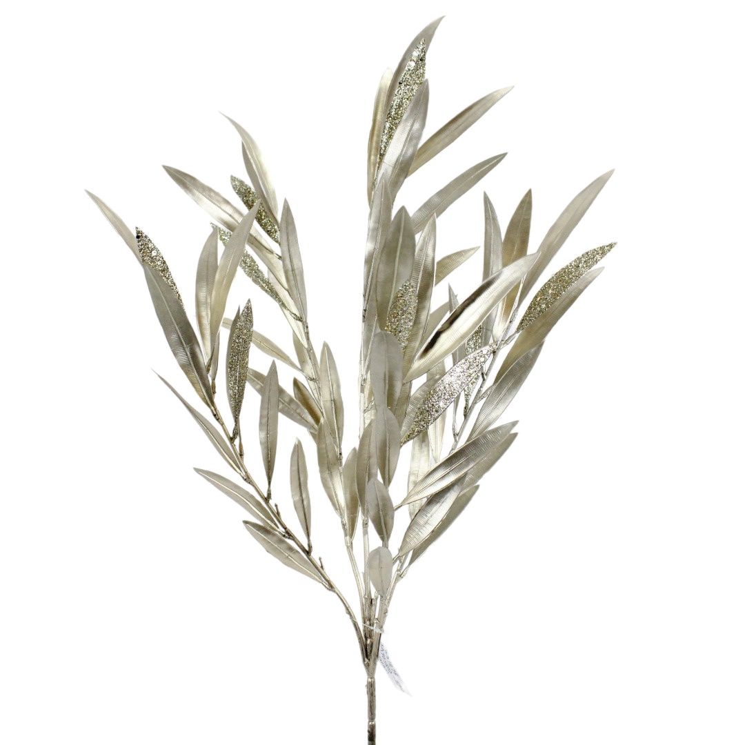 Spray, 28" Champagne Metallic Leaf
