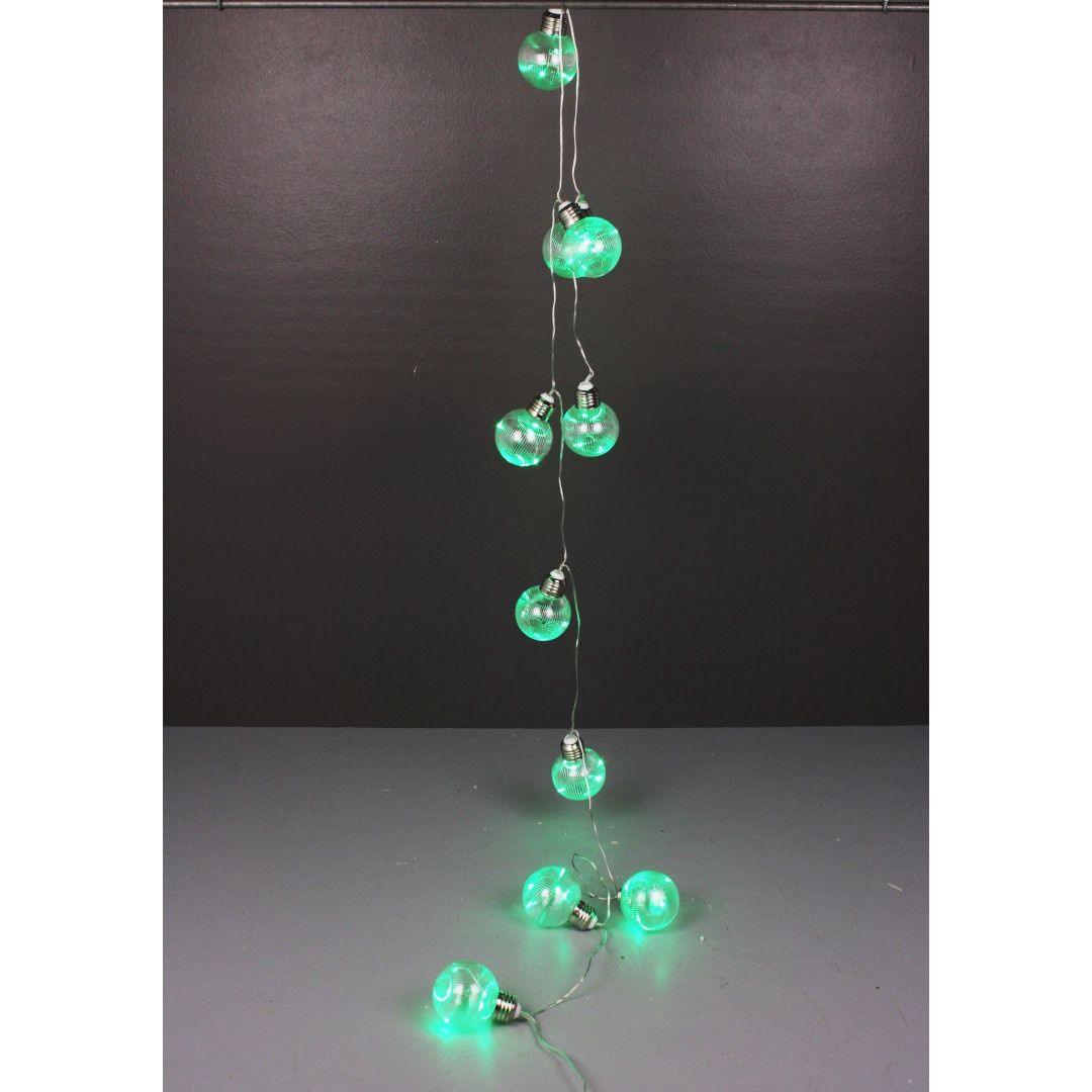 Light, Green Ornament Ball 6.5' 60MM 10Light