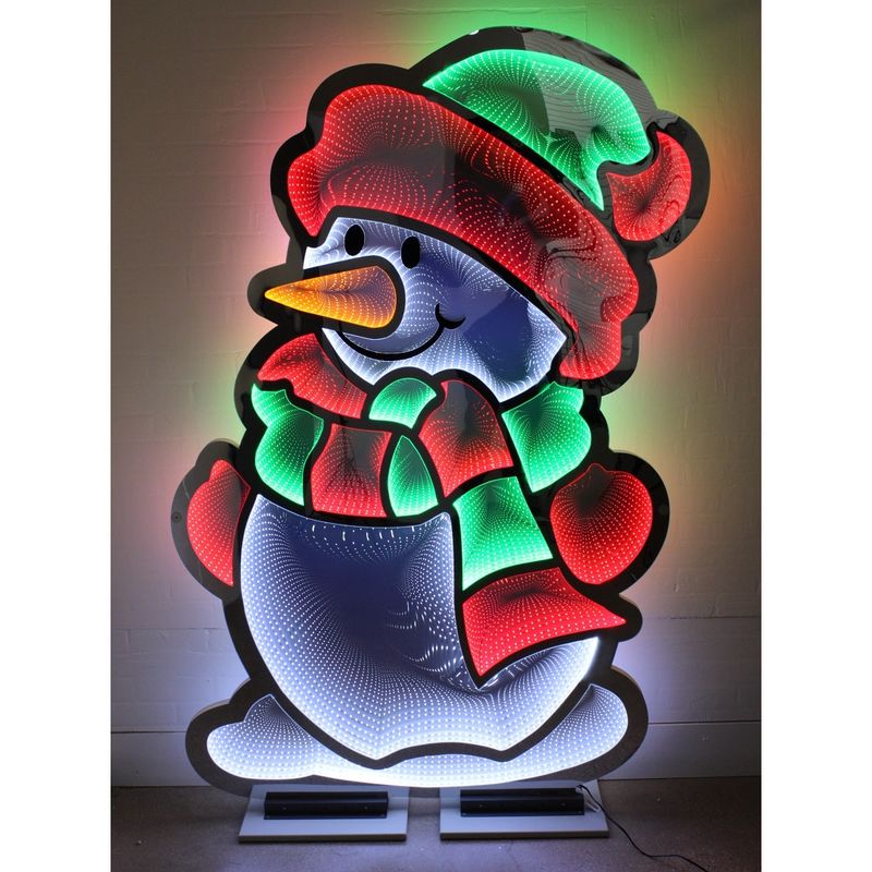Infinity, 70&quot; LED Snowman Outdoor
