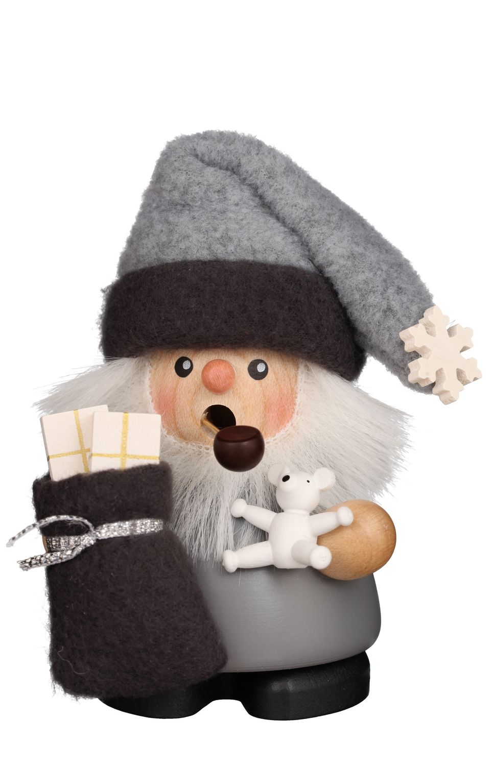 Smoker, Gray Santa Claus