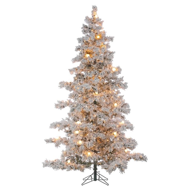 Tree, 4.5&#39;x40&quot; Flocked Summit