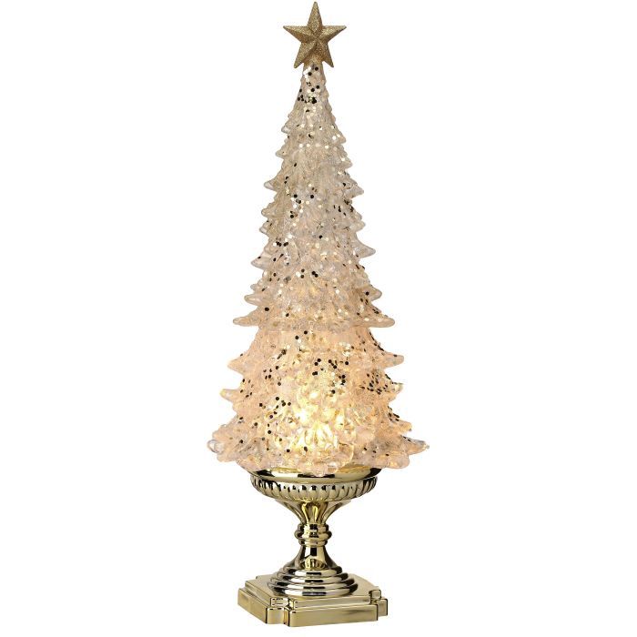 Tree, 20&quot; LED B/O Champagne Pedestal