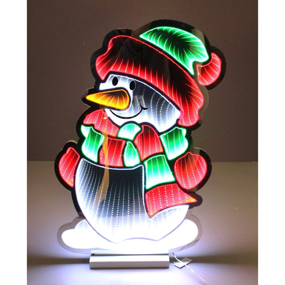 Infinity, Xmas Snowman 35"x24"