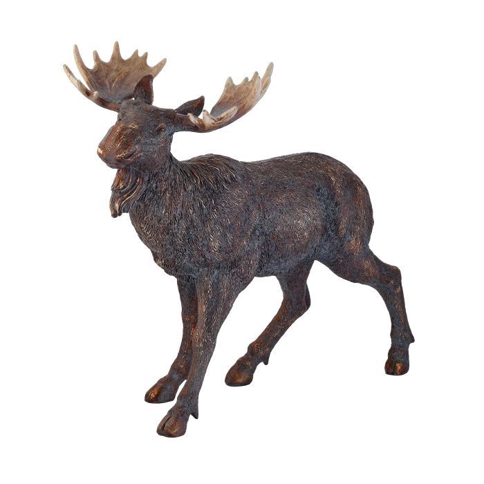 Moose, Highlands 14"x17" Dk Patina
