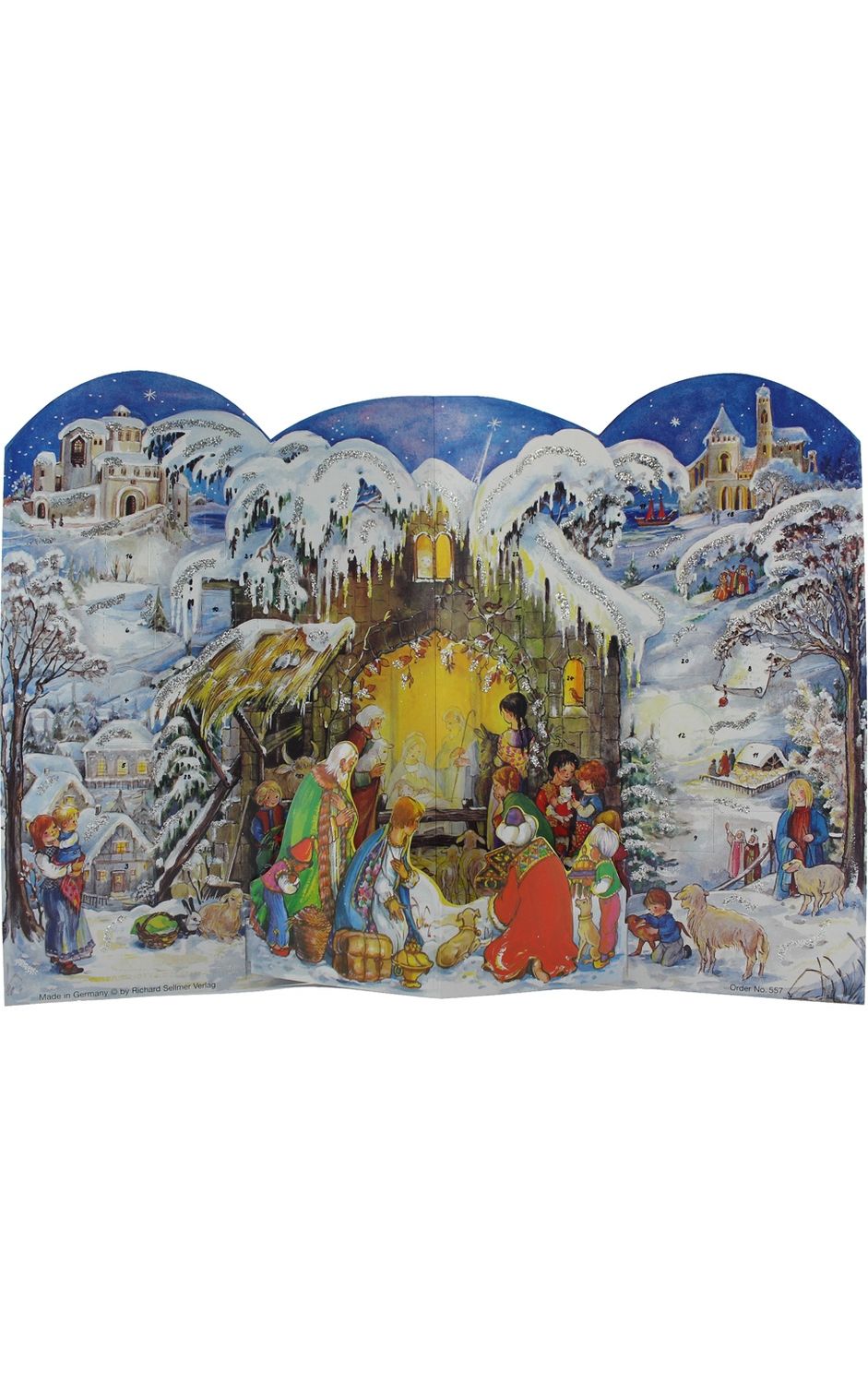 Advent Calendar, Holy Family german