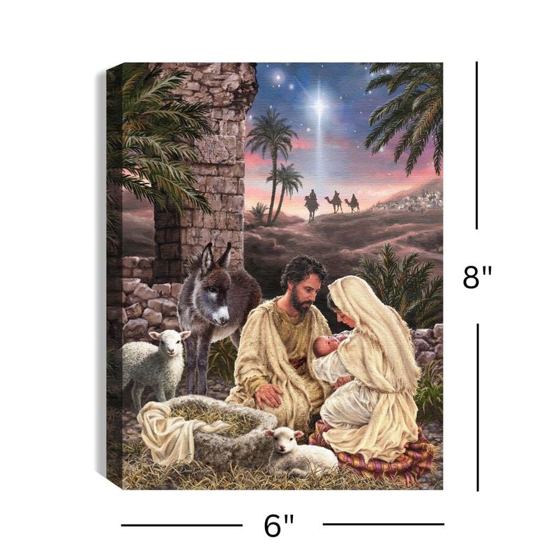 LED Canvas, Jesus Is Lord Sm