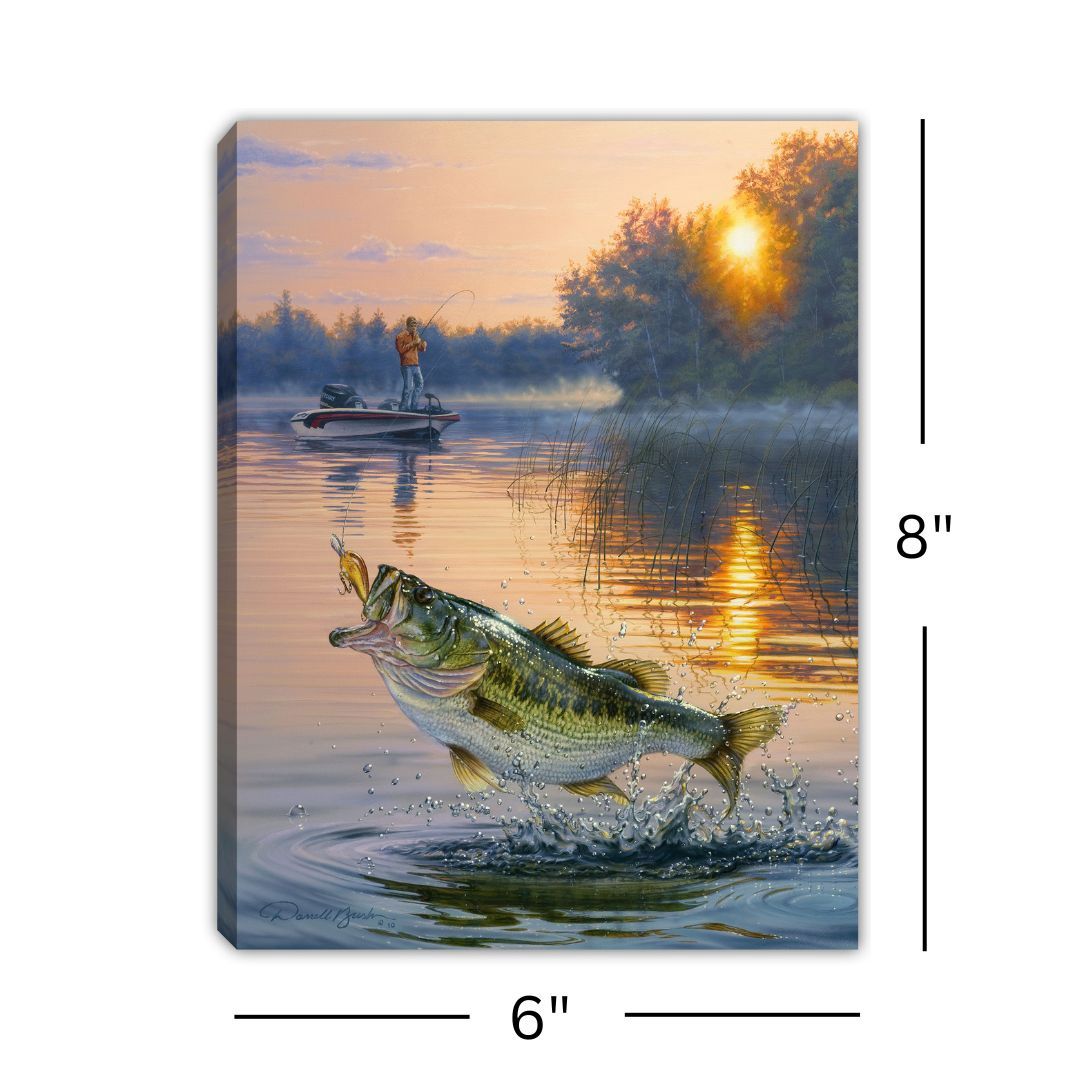 LED Canvas, Early Catch 8x6