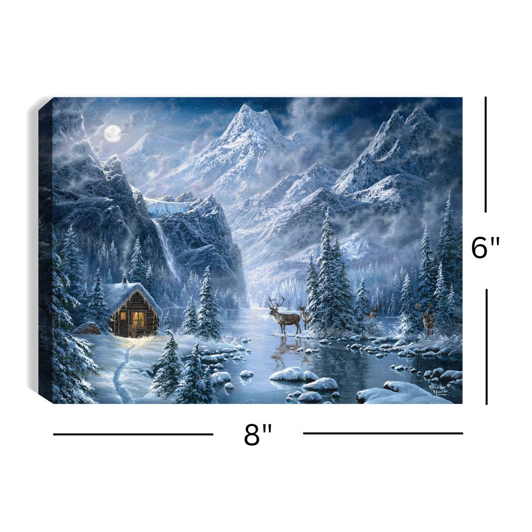 LED Canvas, Nordic Night
