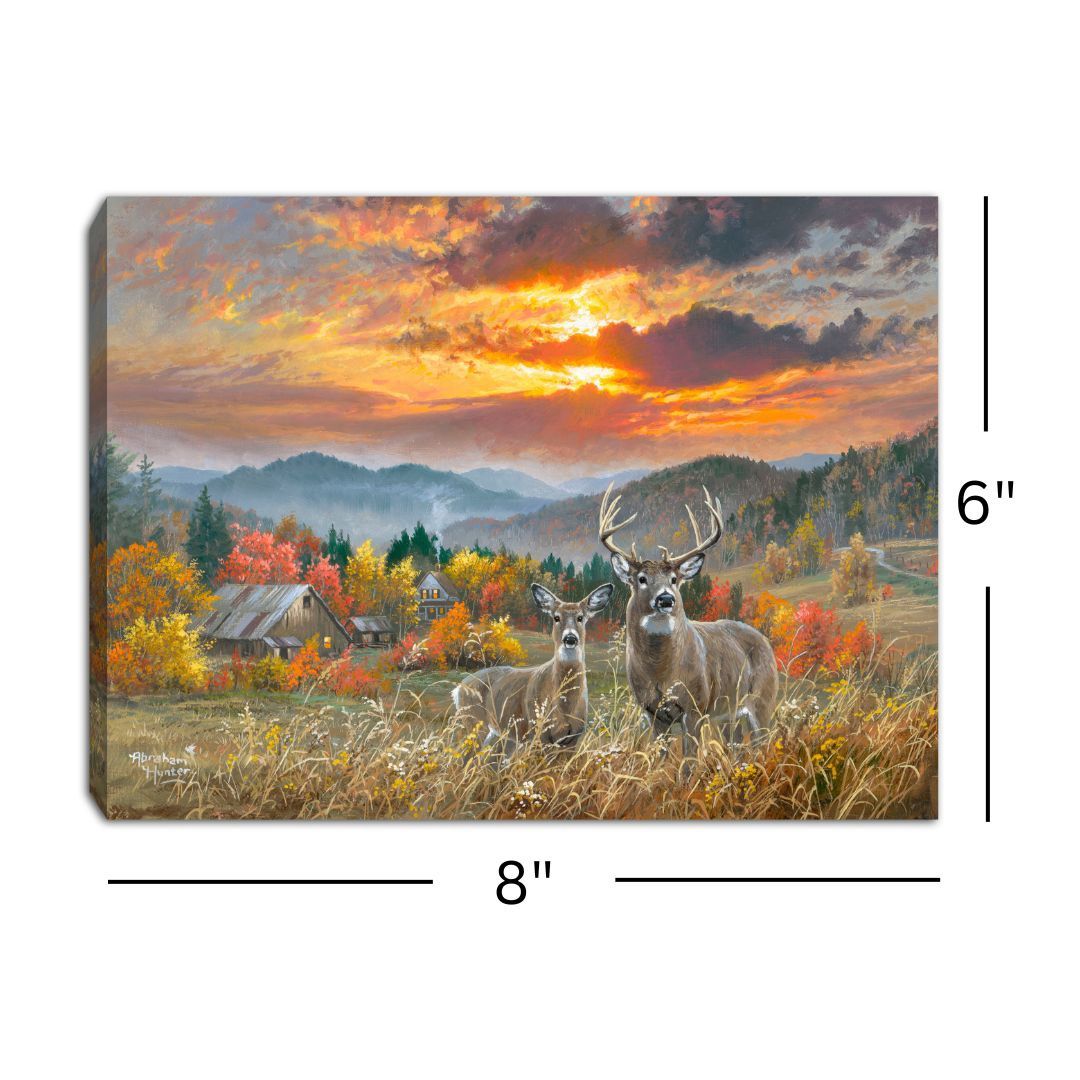 LED Canvas, November Light Small