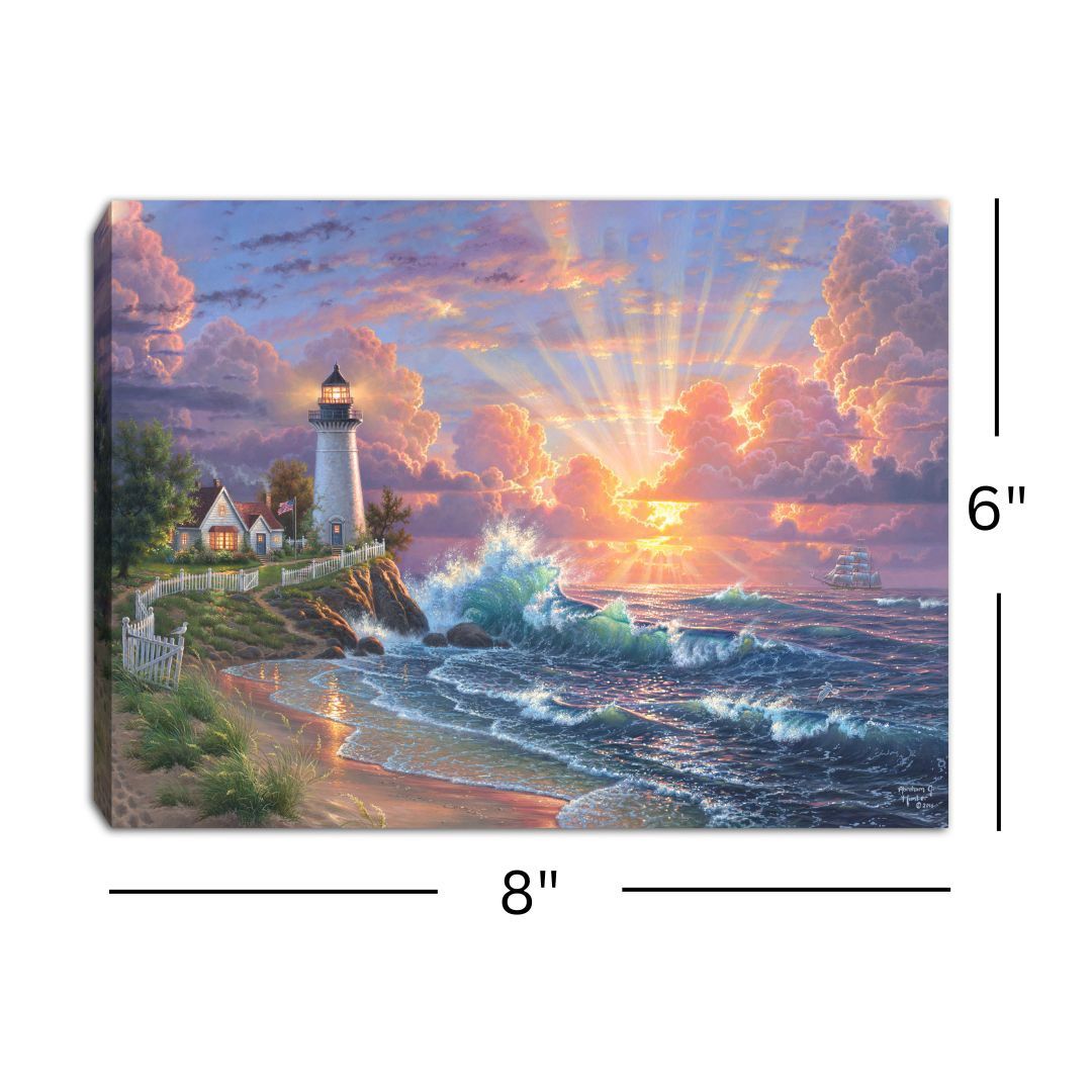 LED Canvas, Light of Hope Small