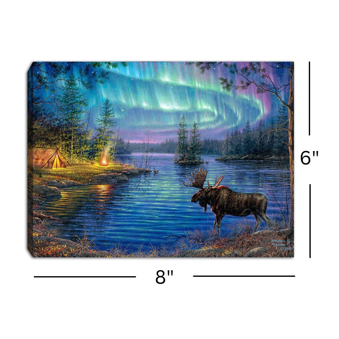 LED Canvas, Northern Light Small
