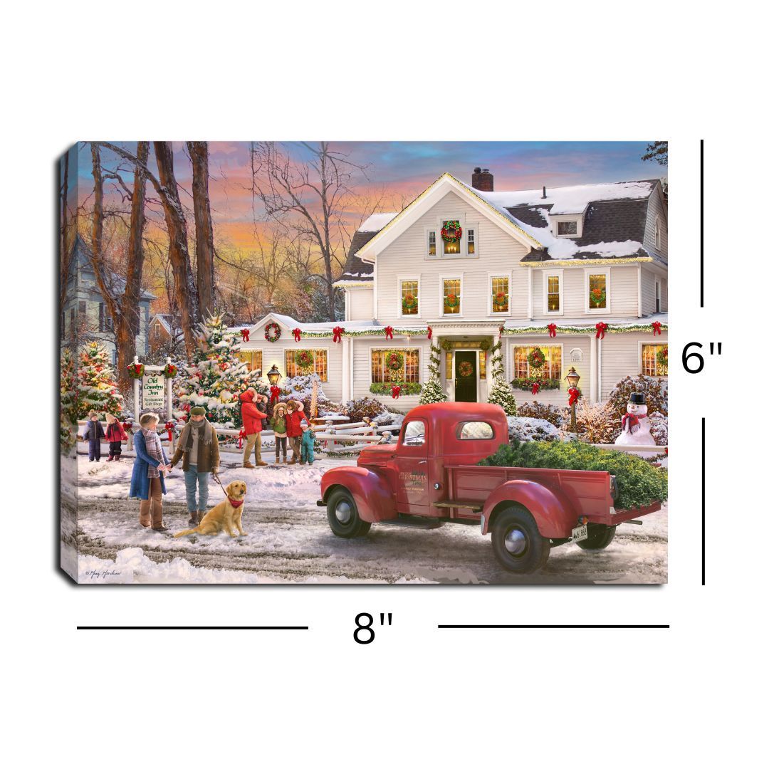 LED Canvas, Old Country Inn Small