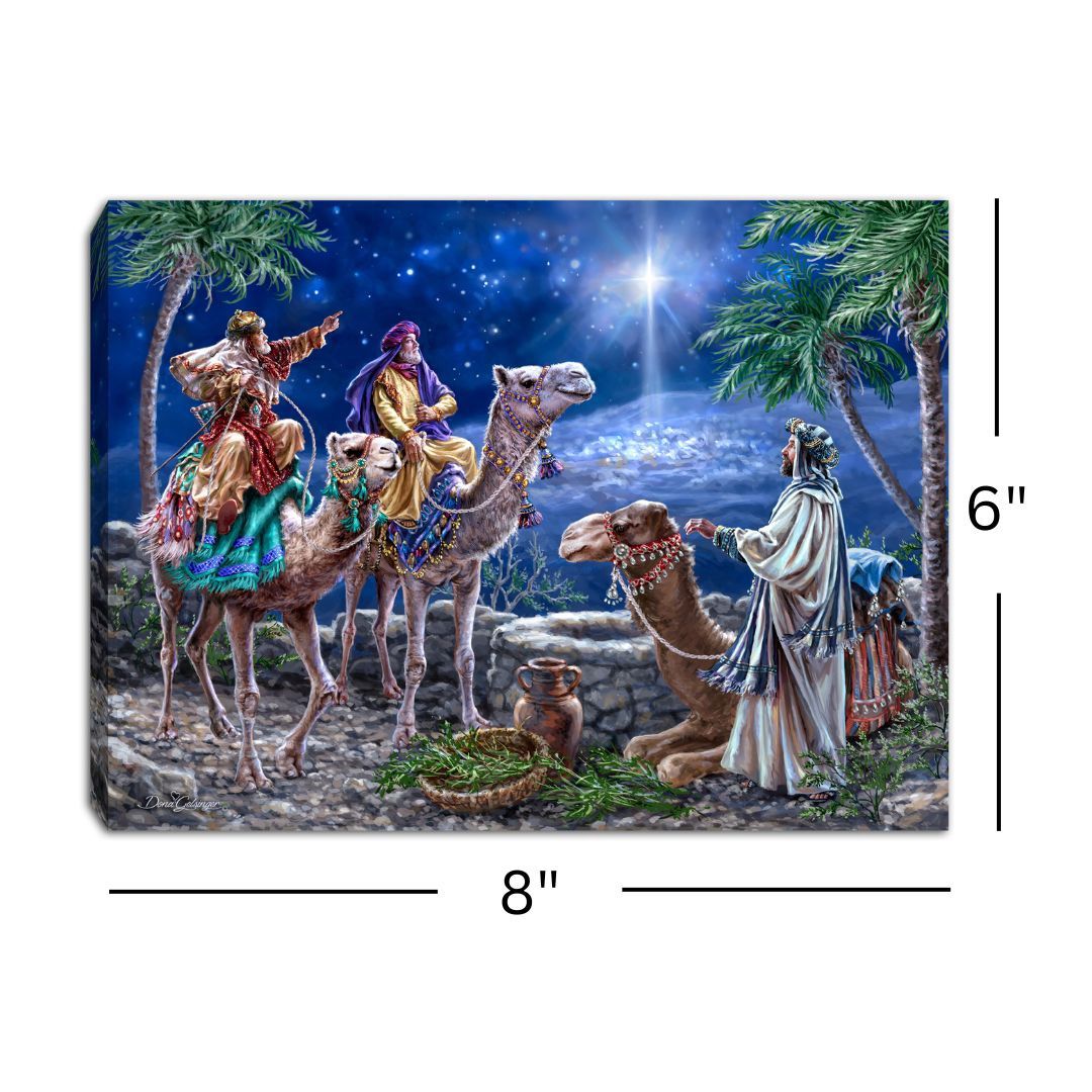 LED Canvas, The Magi 8x6