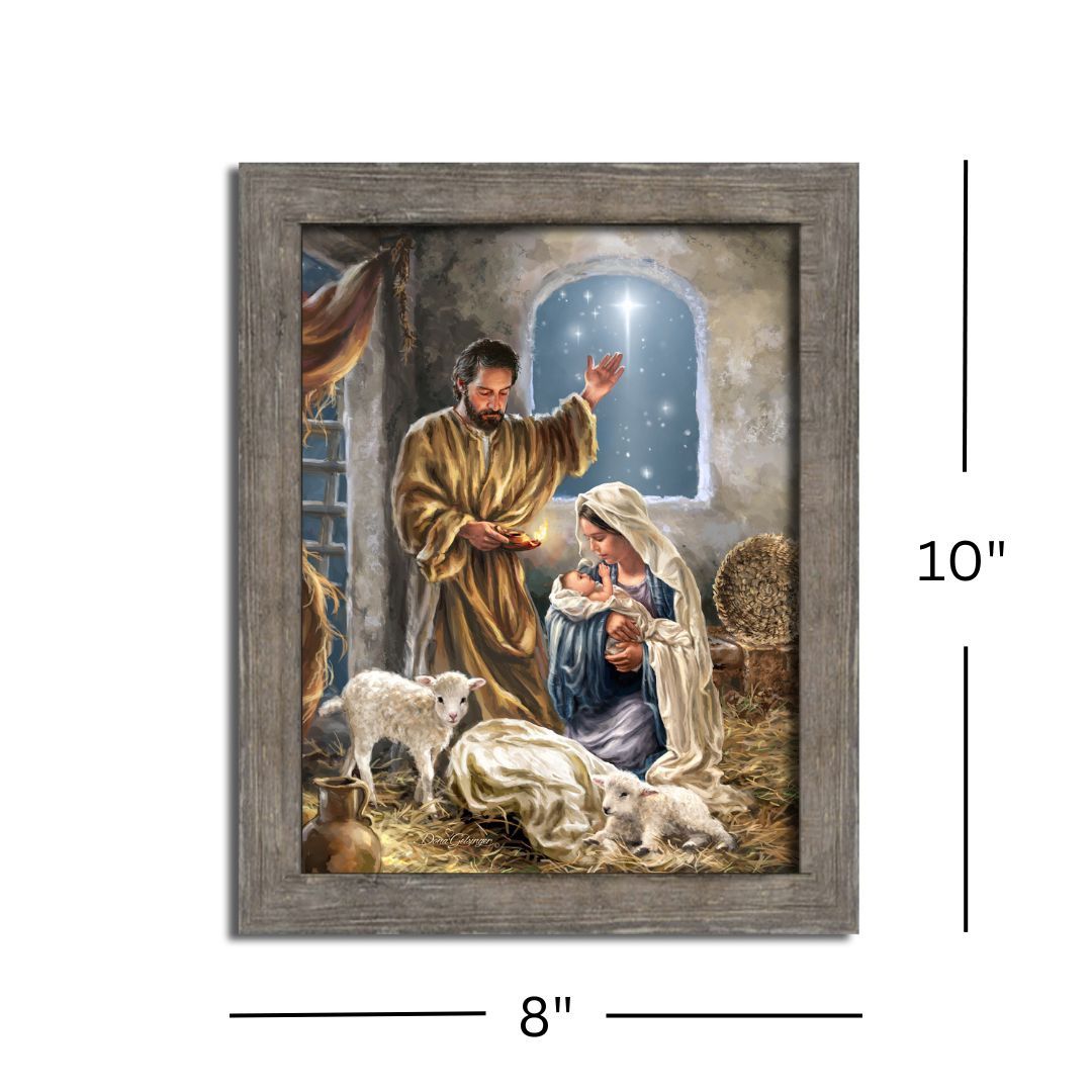 Shadow Box, King is Born 8x10