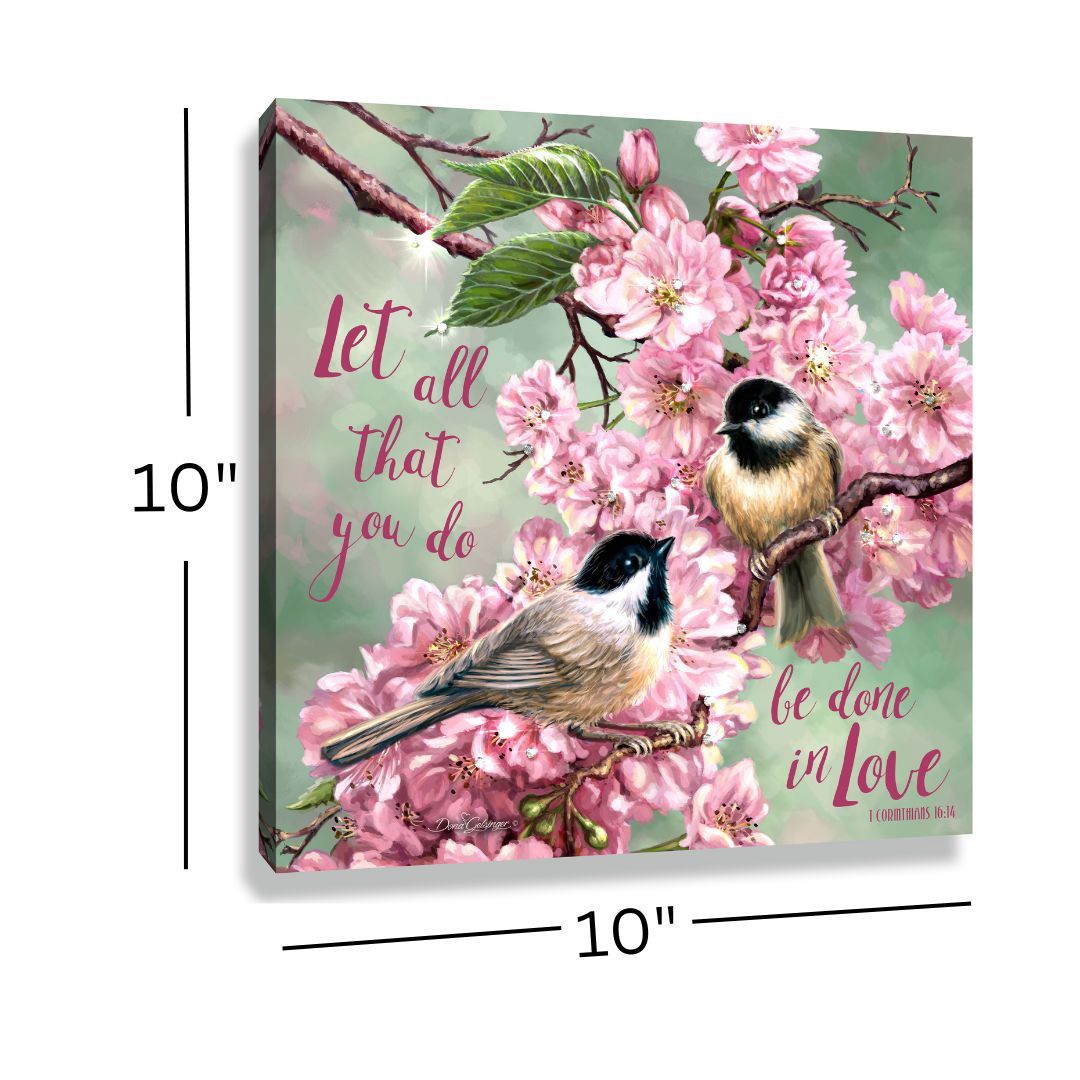 Pizazz Print, Love Birds