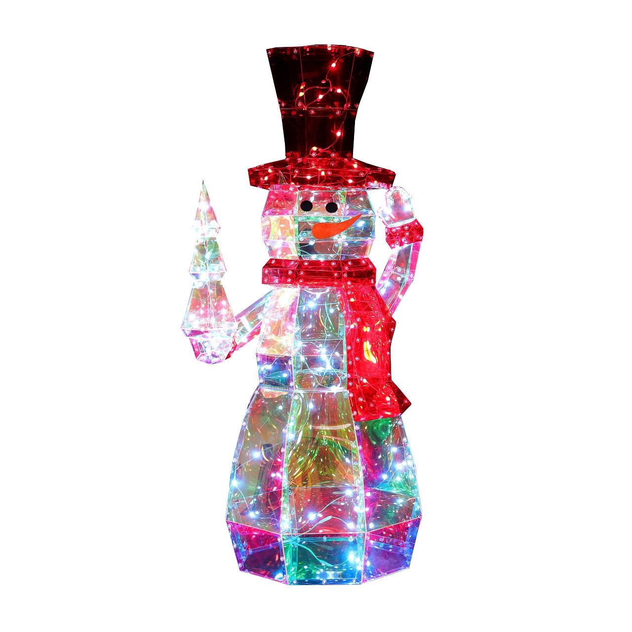 Prism, Lit Snowman