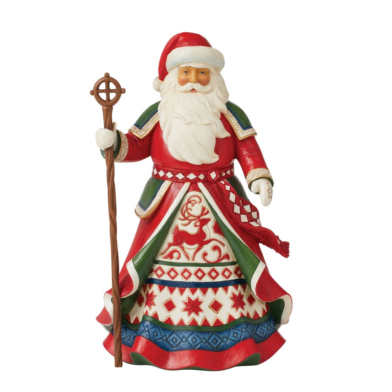 Jim Shore, Lapland Santa w/ Staff