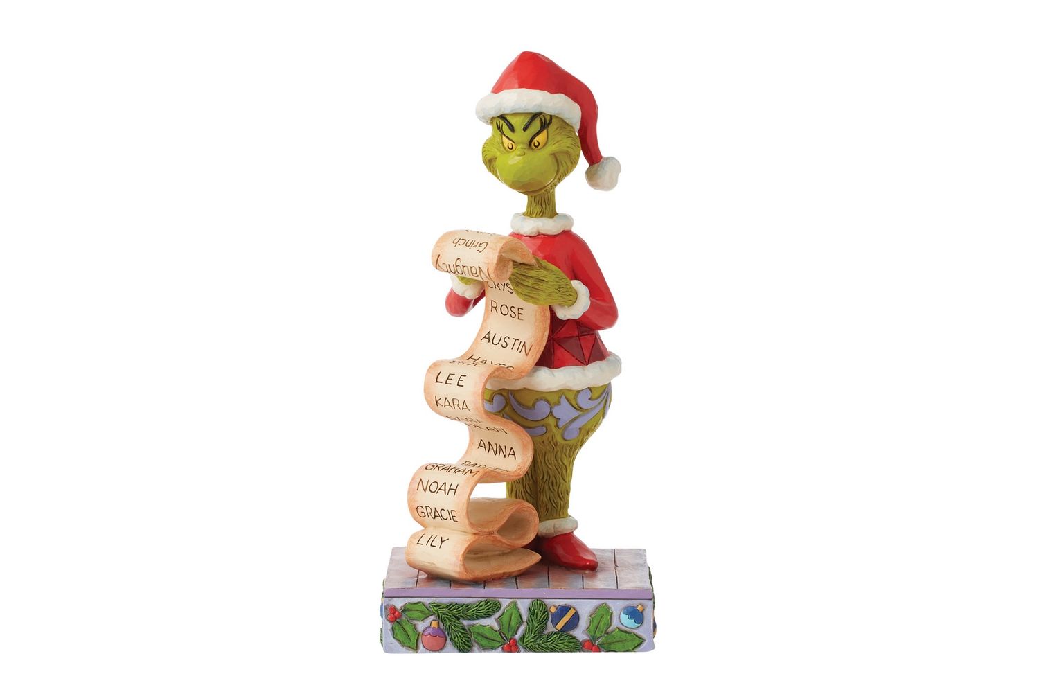 Jim Shore, Grinch Holding Na/Ni List
