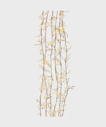 Garland, Cluster LED White 300 LED Twnk