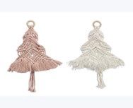 Ornament, Macrame Xmas Tree