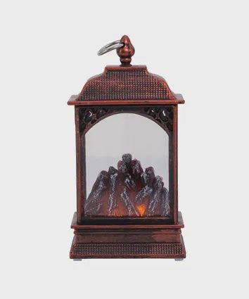LED Mini Fireplace 5.3" B/O