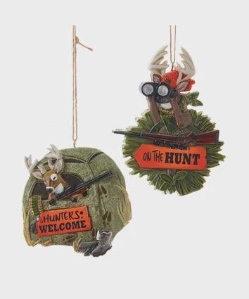 Ornament, Hunting Deer 4"