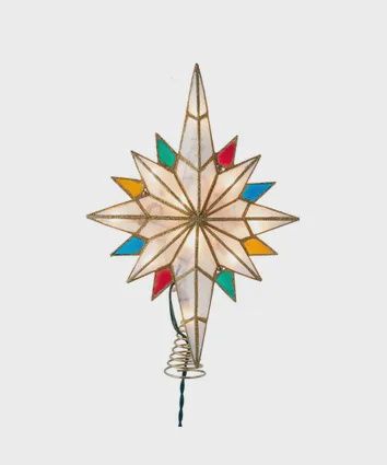 Tree Top,Bethlehem Star Lit 10L colr tip