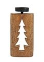 Candle Holder, Post Tree Cut Out Med