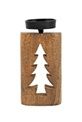 Candle Holder, Post Tree Cut Out Small